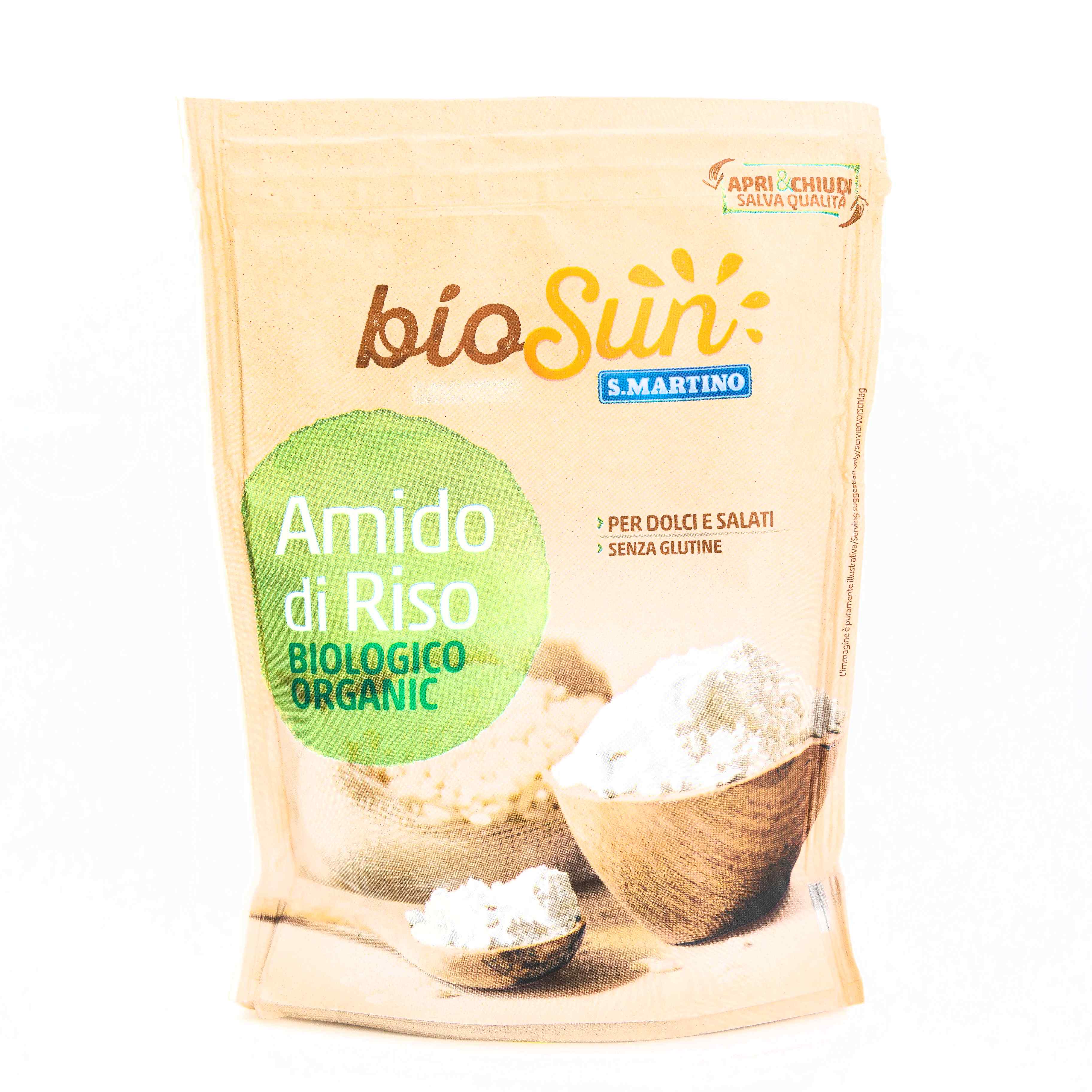 Amido di riso biologico BioSun