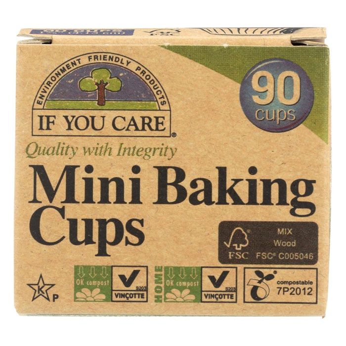 If You Care Baking Cups, Mini - 90 cups