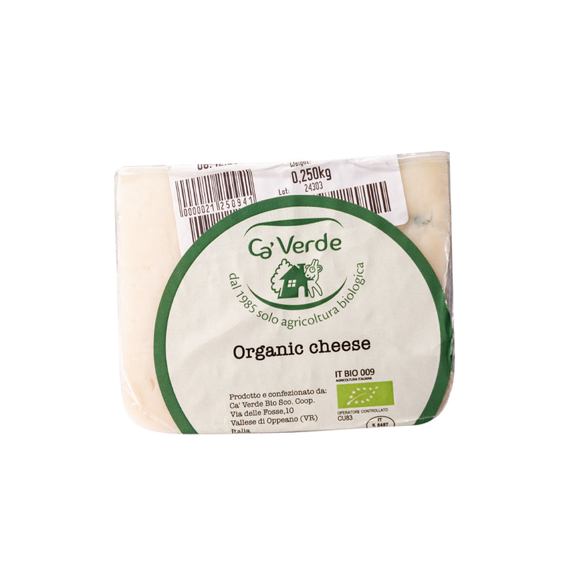 Organic Monte grola Cheese 250g (50% goat milk - 50% cow milk)