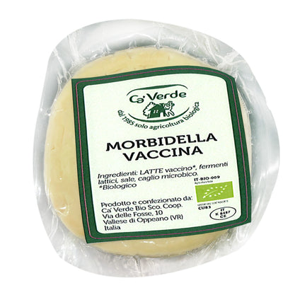 Organic Cow Morbidella Caciotta cheese 250g