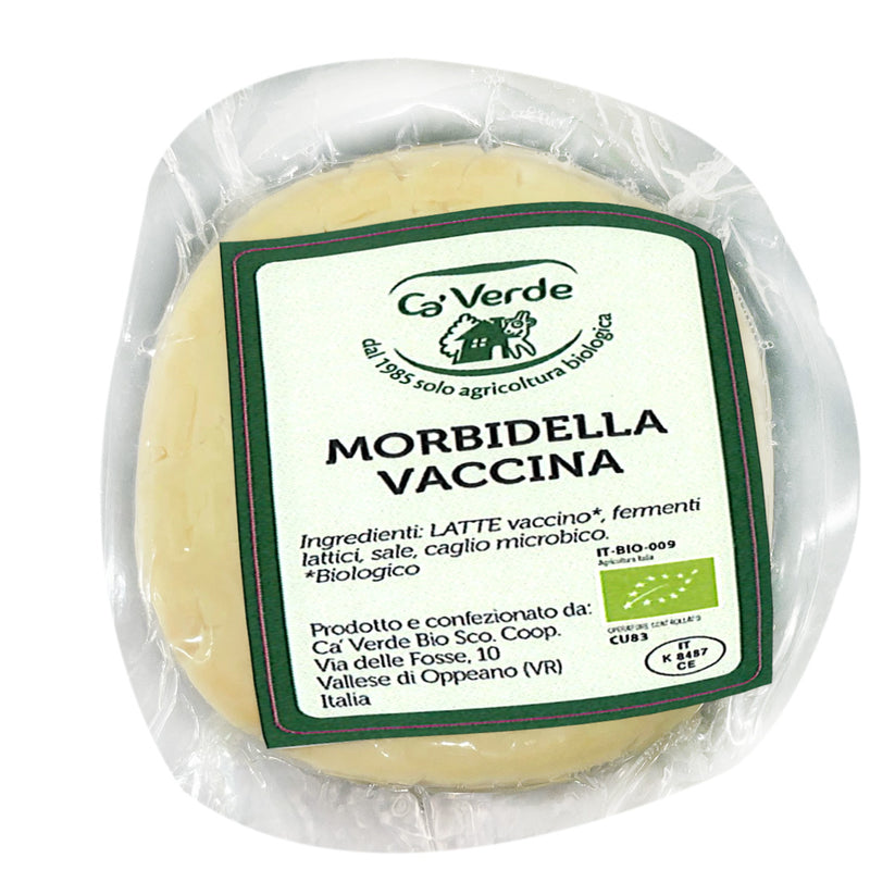 Organic Cow Morbidella Caciotta cheese 250g