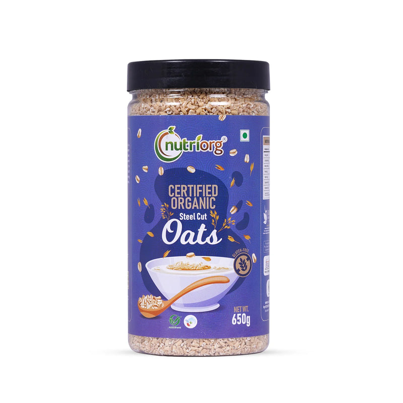 Organic Steelcut Oats 650g