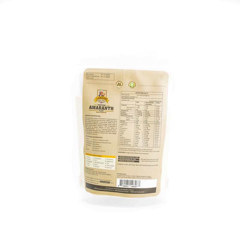 Peruvian organic Amaranth Flour 300Gm