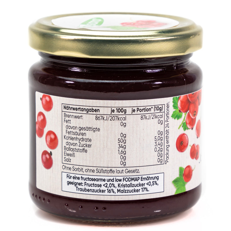 Organic Red Currant Spread 235g