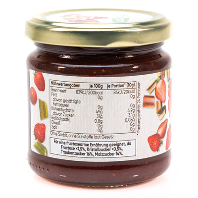 Organic Strawberry Rhubarb Spread 235g