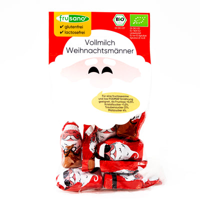 Organic Milk Chocolate Santa Claus 72g