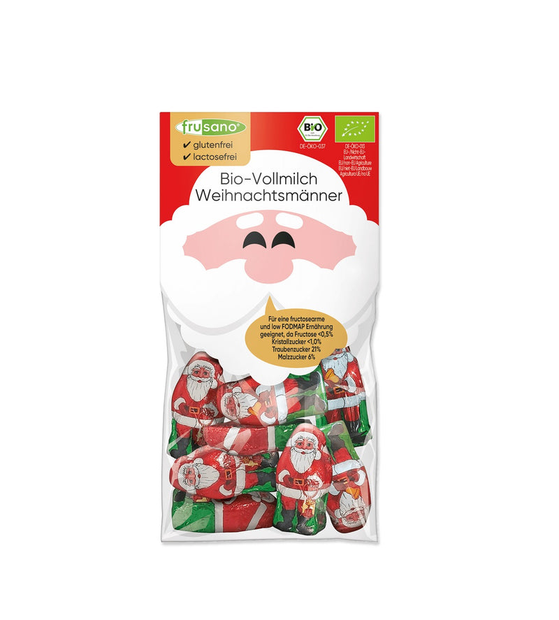 Organic Milk Chocolate Santa Claus 72g