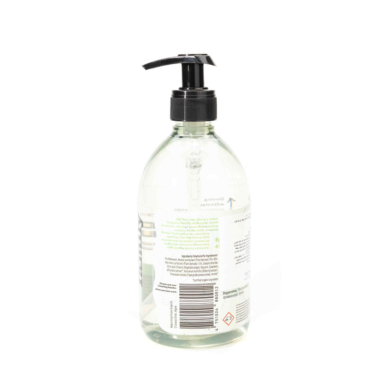 Organic Dishwash Liquid With Lime Blueberry Extract 500Ml