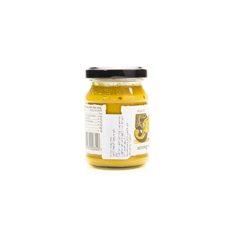 Tracklements Strong English Mustard 140g - Vegan - Gluten free