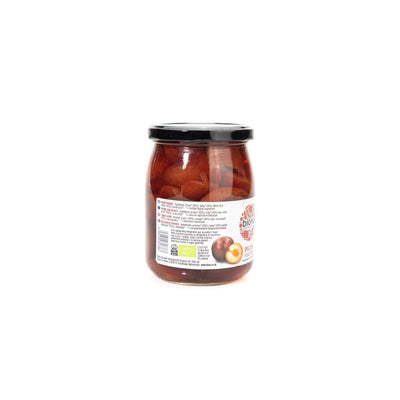 Organic Plum Halves In Rice Syrup 570g