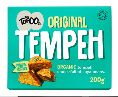 Organic Tempeh Chock - full of soya beans 200G