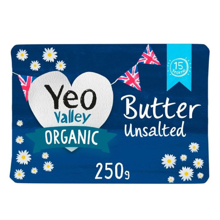 Organic Unsalted Butter 250g