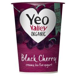 Organic Whole Milk Black Cherry 450G