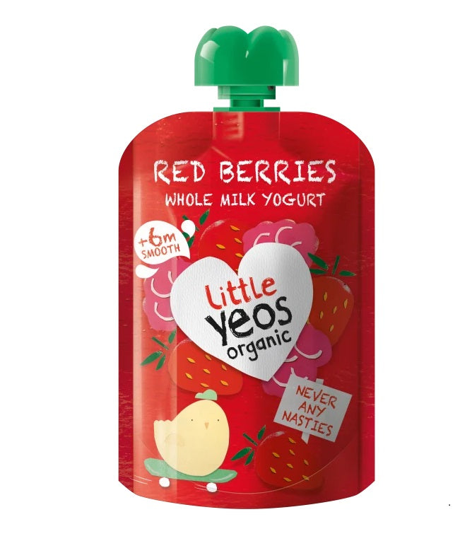 Little Yeos Organic Pouch Redberries 90g