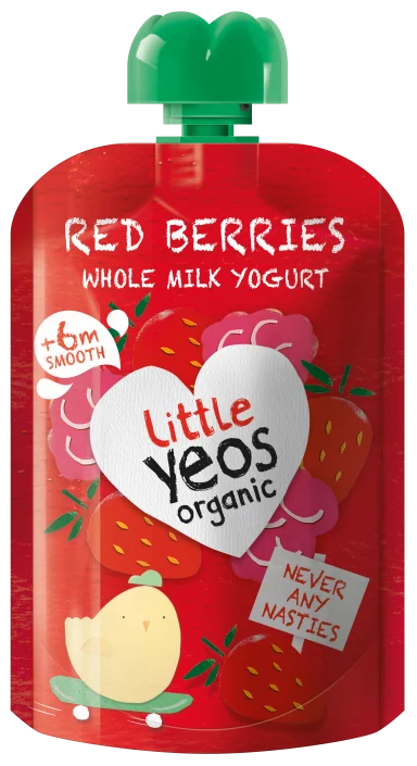 Little Yeos Organic Pouch Redberries 90g