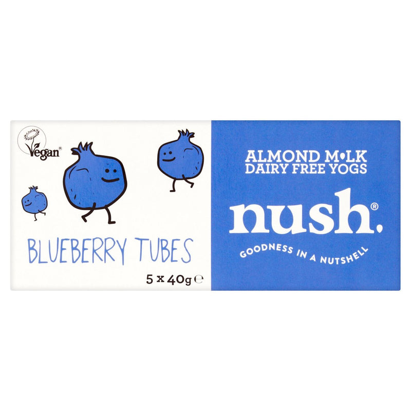 Almond Tubes Blueberry 5X5X40G Vegan