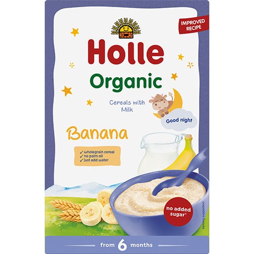 Organic Milk Cereal Banana 250G