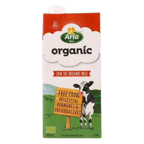 Organic Milk Low Fat 1L