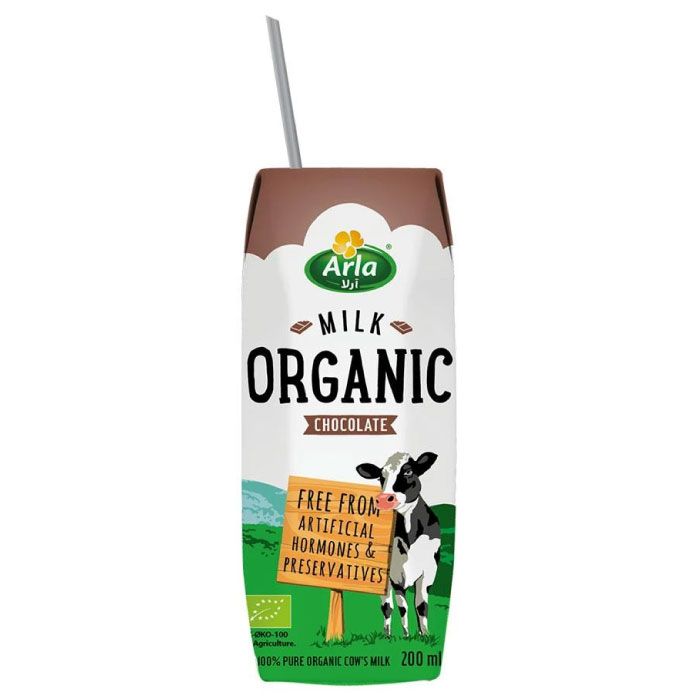 Organic Chocolate Milk 200Ml