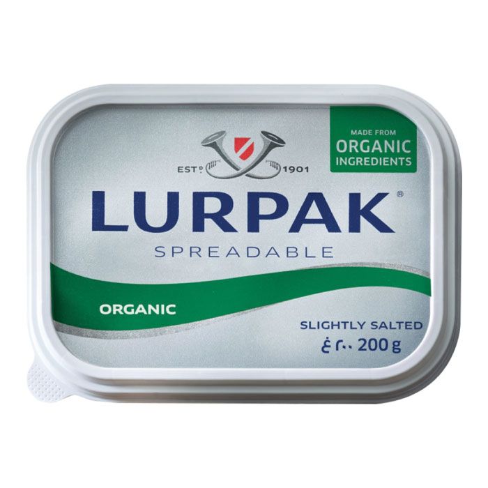 Organic Spreadable Slightly Salted 200G