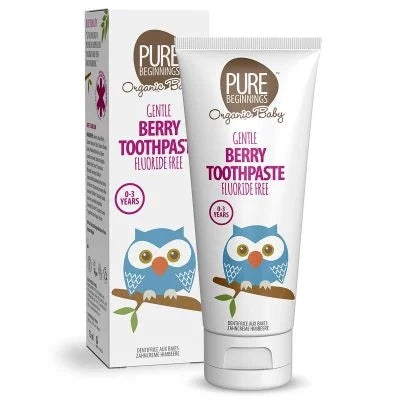 Organic Berry Toothpaste With Xylitol 75Ml