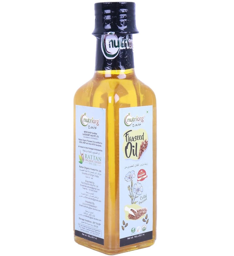 Organic Flaxseed Oil 100ml