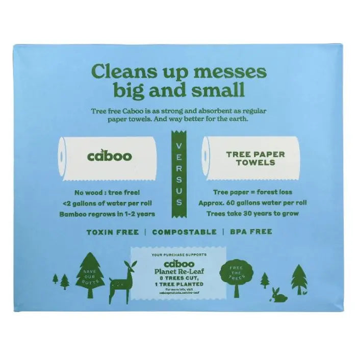 Roll Towel 3 Pack 75 Sheet Plastic Free