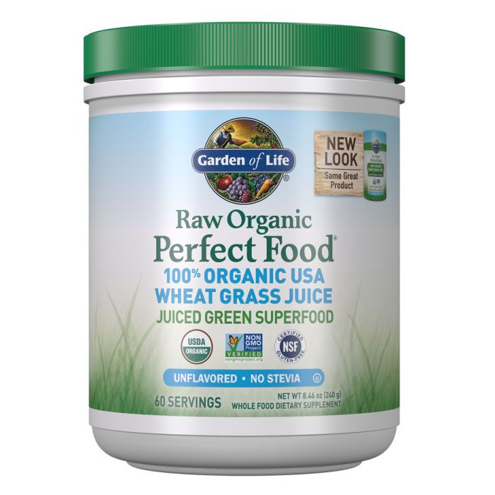 Organic Raw Perfect Food Green Superfood Powder 7.4Oz