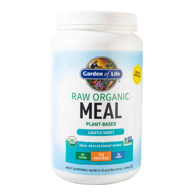 RAW Organic Meal Replacement Shake Lightly Sweet 37.53 oz