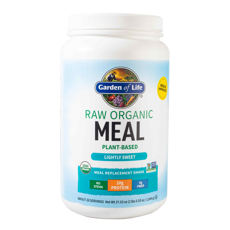 RAW Organic Meal Replacement Shake Lightly Sweet 37.53 oz