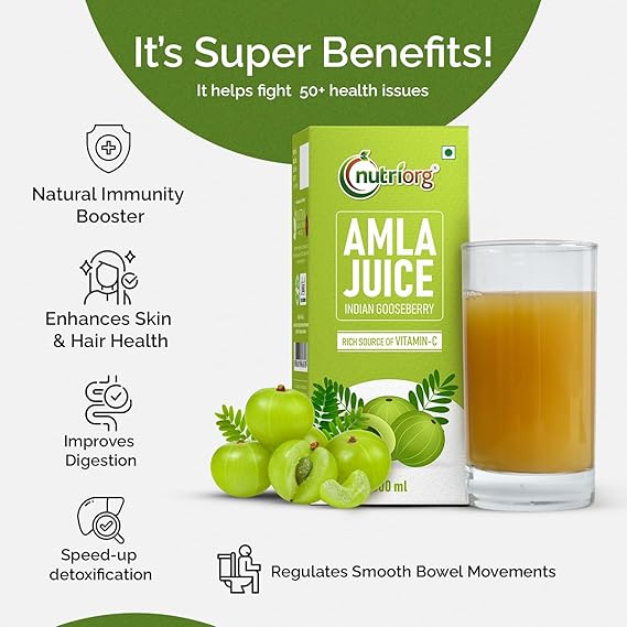 Organic Gooseberry (Amla) Juice 500ml