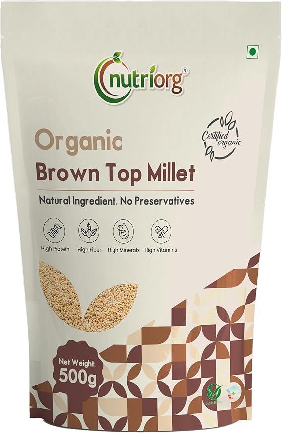 Organic Brown Top Millet 500g