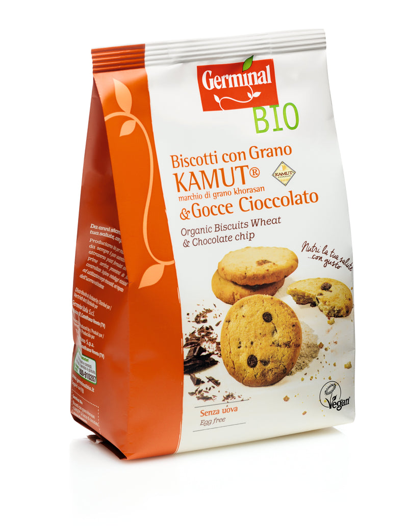 Organic Biscuits wheat and Chocolate chip 250g