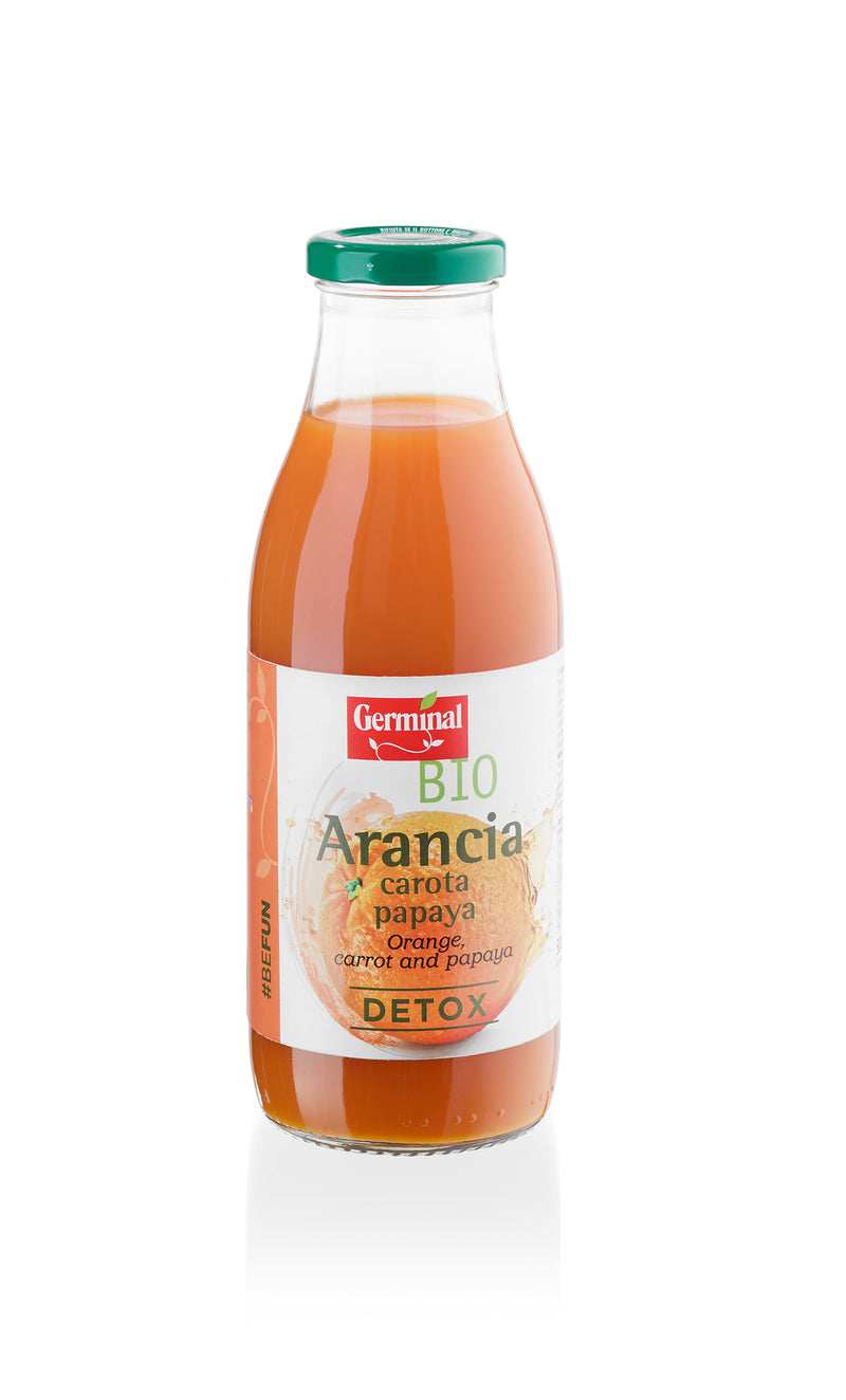 Organic Orange, carrot and papaya juice 500ml