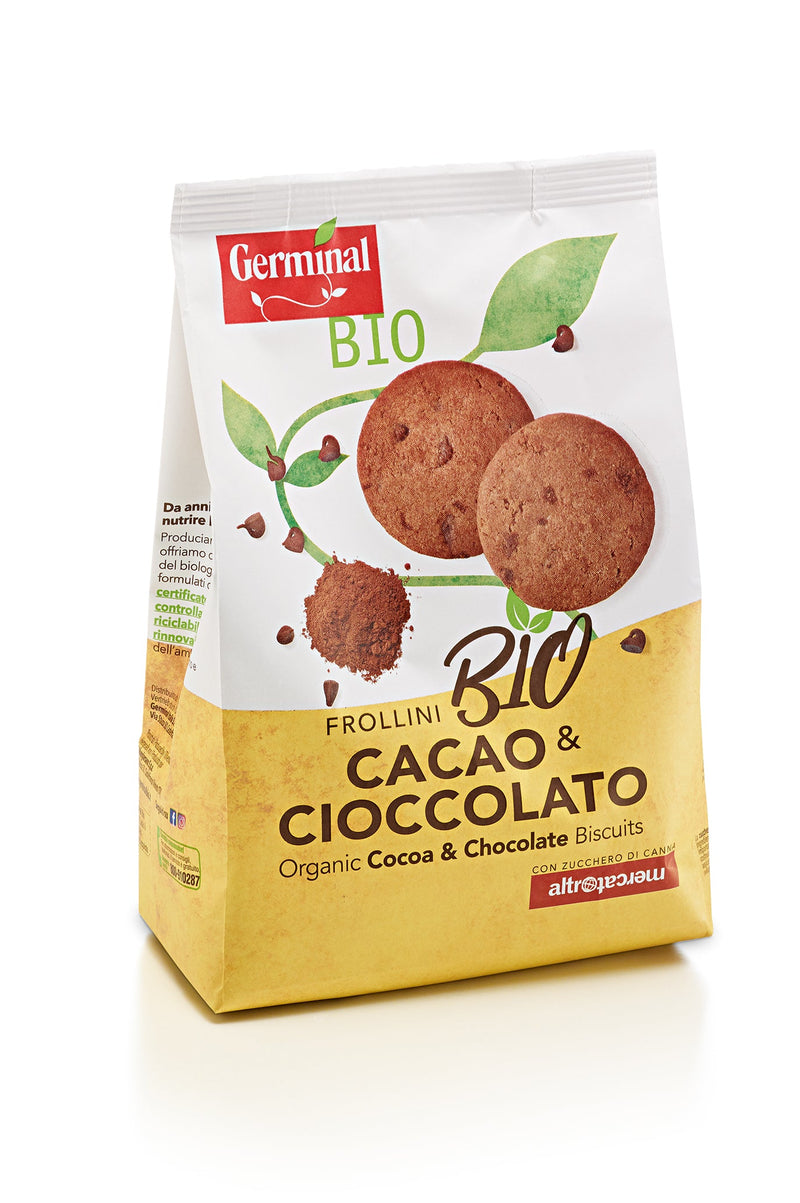 Organic Cocoa & Chocolate Biscuits 275g