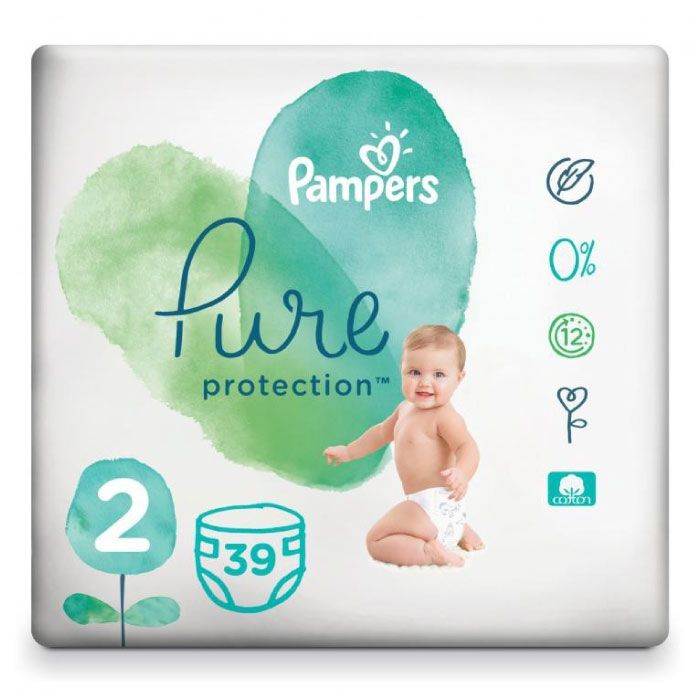 Pure Protection Diaper Size 2 (39 Pcs)