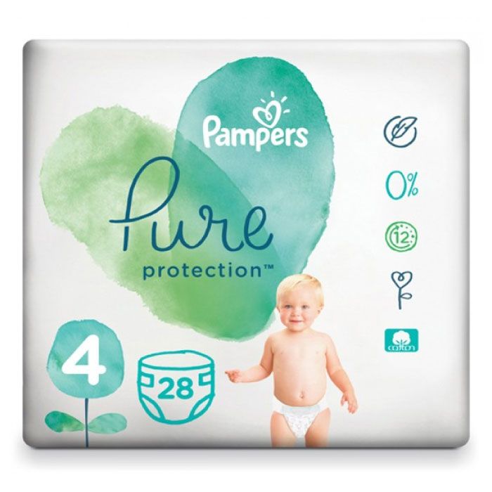 Pure Protection Diaper Size 4 (28 Pcs)