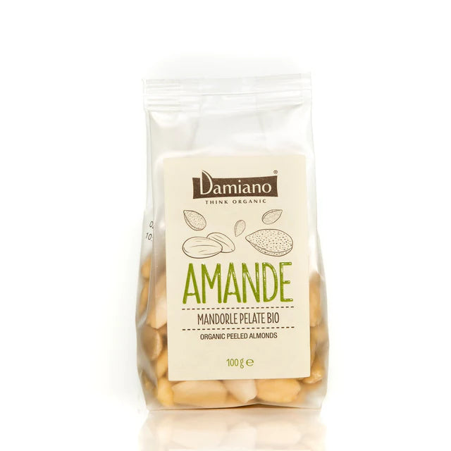 Organic Peeled Almonds 100g