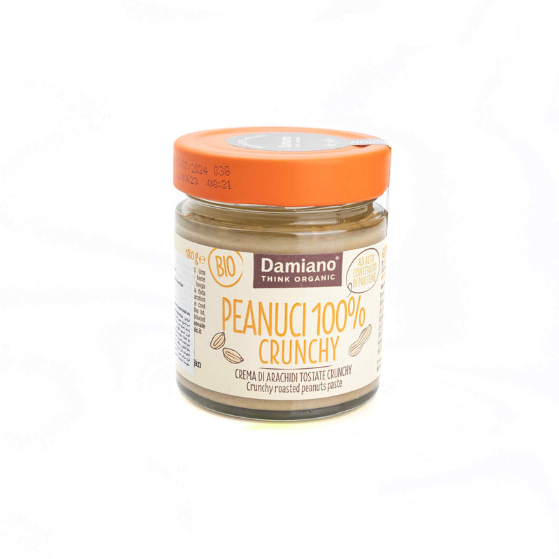 Organic Crunchy Roasted Peanut Paste 180g