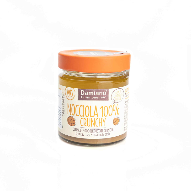 Organic Crunchy Roasted Hazelnut Paste 180g