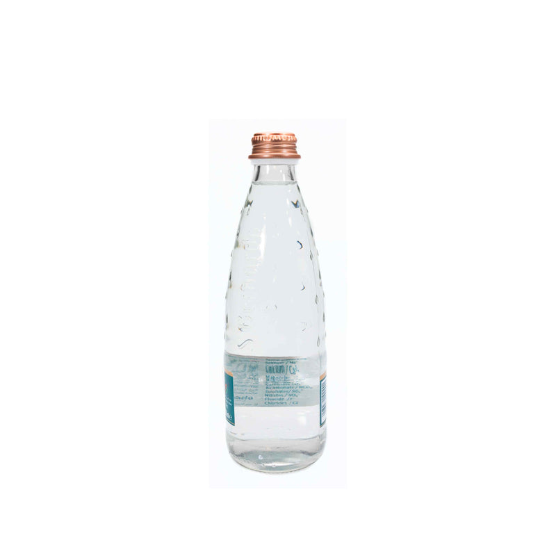 Carbonated glass water bottle 330ml