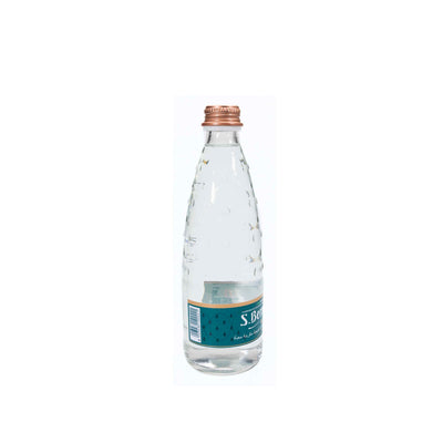 Carbonated glass water bottle 330ml