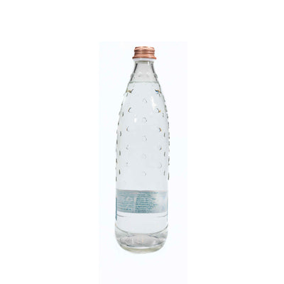 Carbonated glass water bottle 750ml