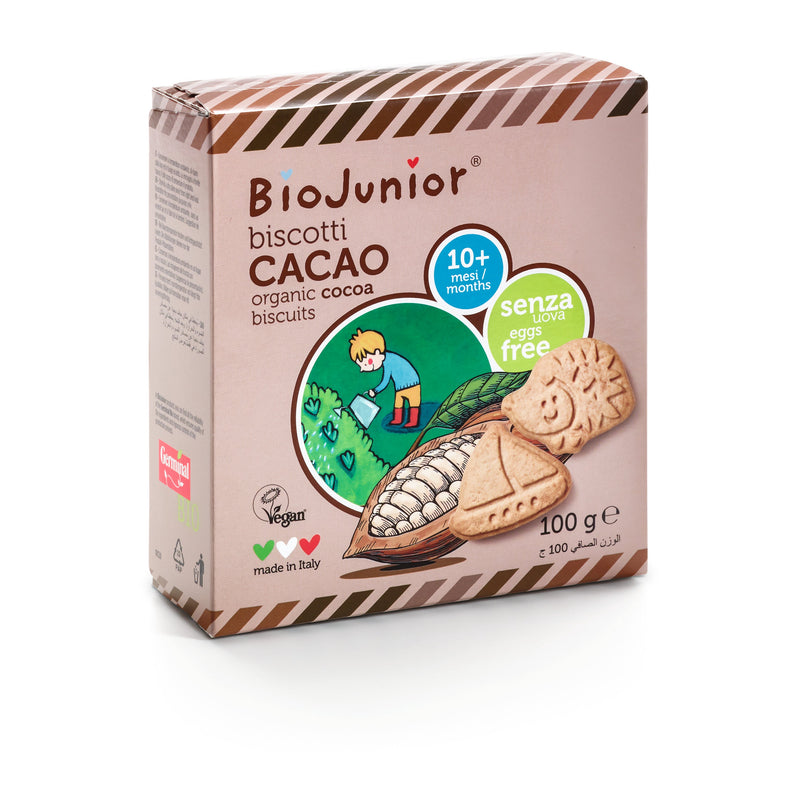 Organic cocoa biscuits 10 months 100G