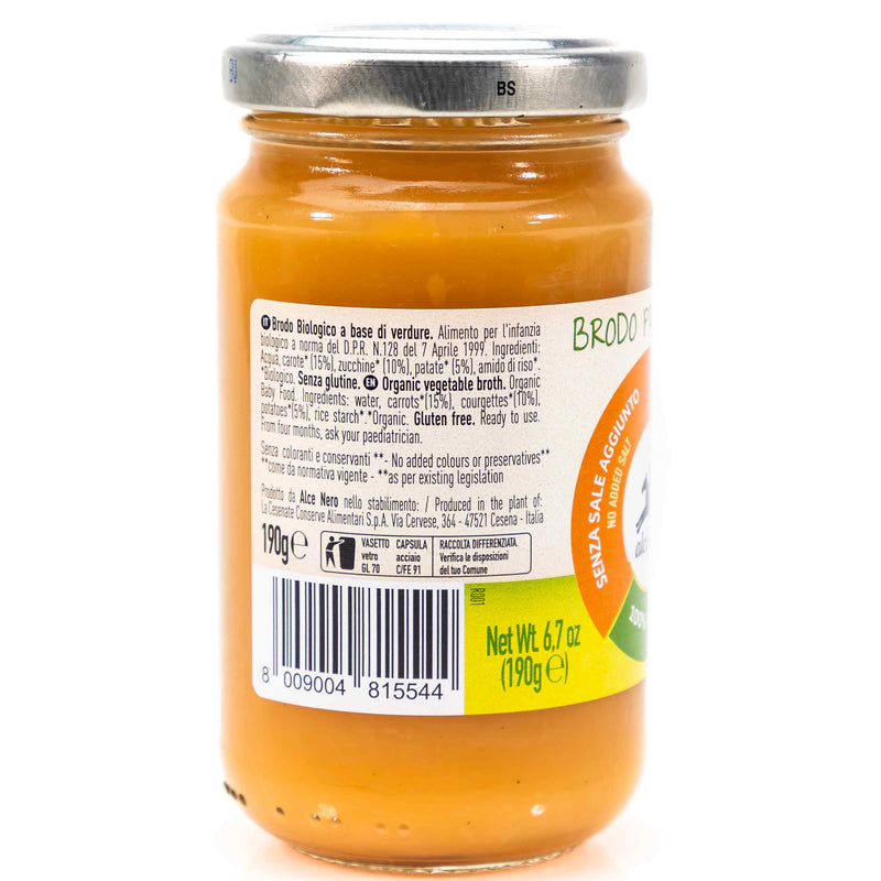 Organic Vegetable Broth 190g