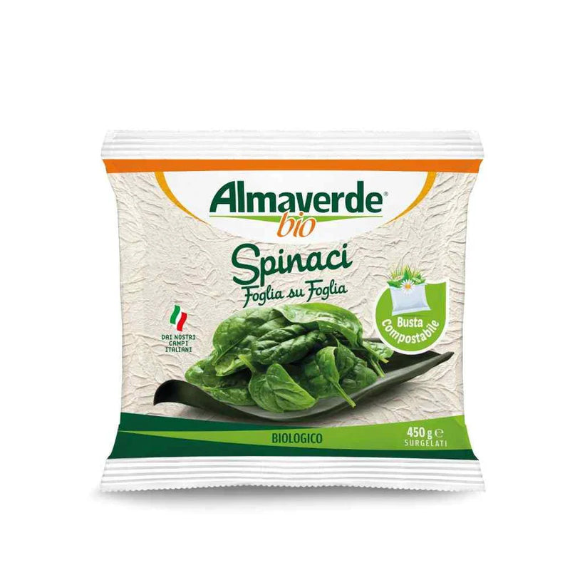 Organic Spinach Leaf On Leaf 450G