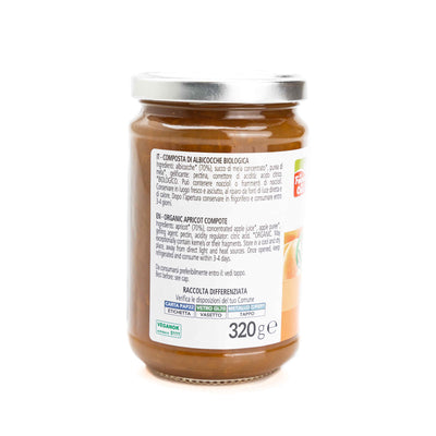 Organic Apricot Compote 320g