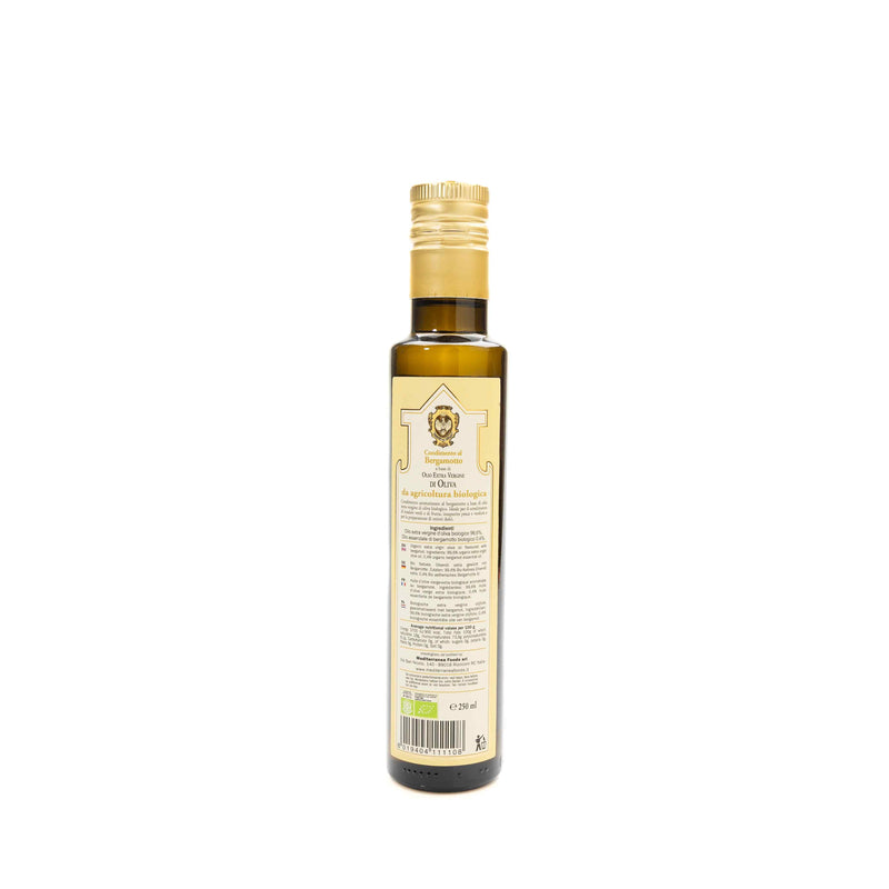 Organic Extra Virgin Olive Oil Bergamot Flavor 250ml