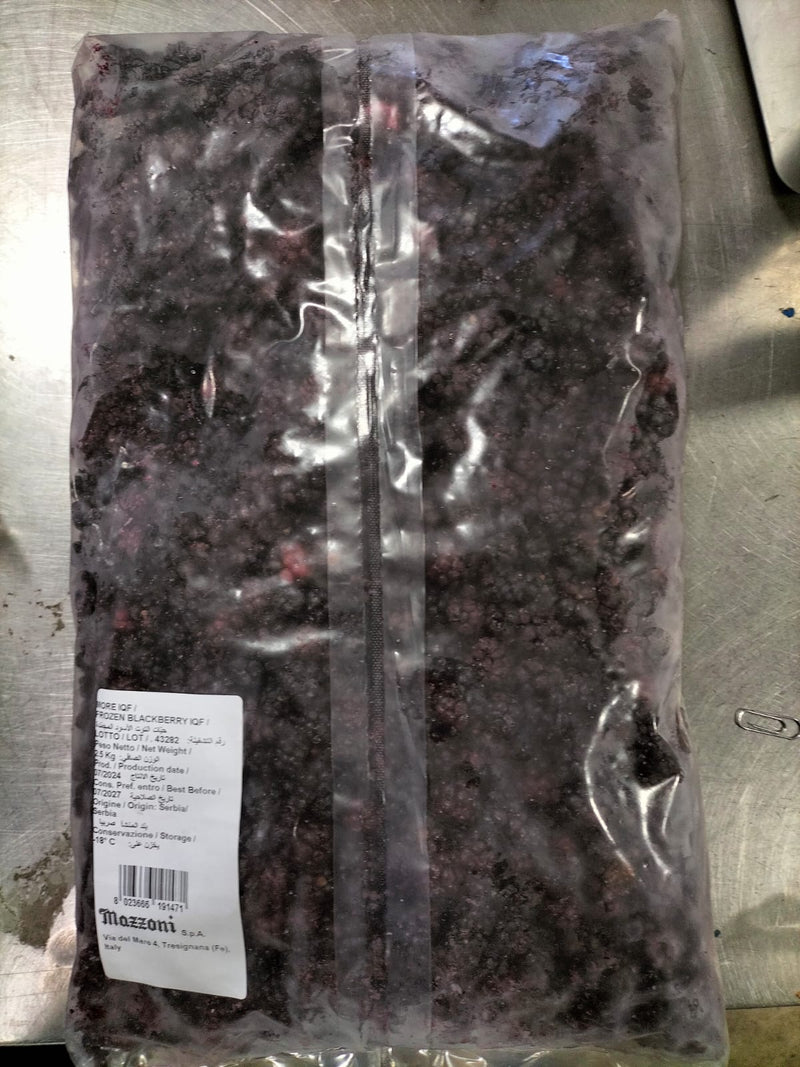 Frozen IQF Blackberries 2.5kg