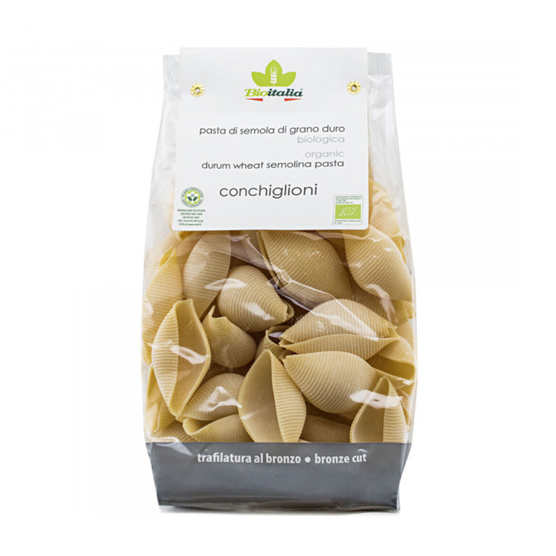 Organic Handmade Pasta Conchiglioni 500G